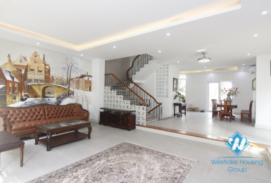 A beautiful and luxury villa for rent in Vinhome Riverside - Long Bien